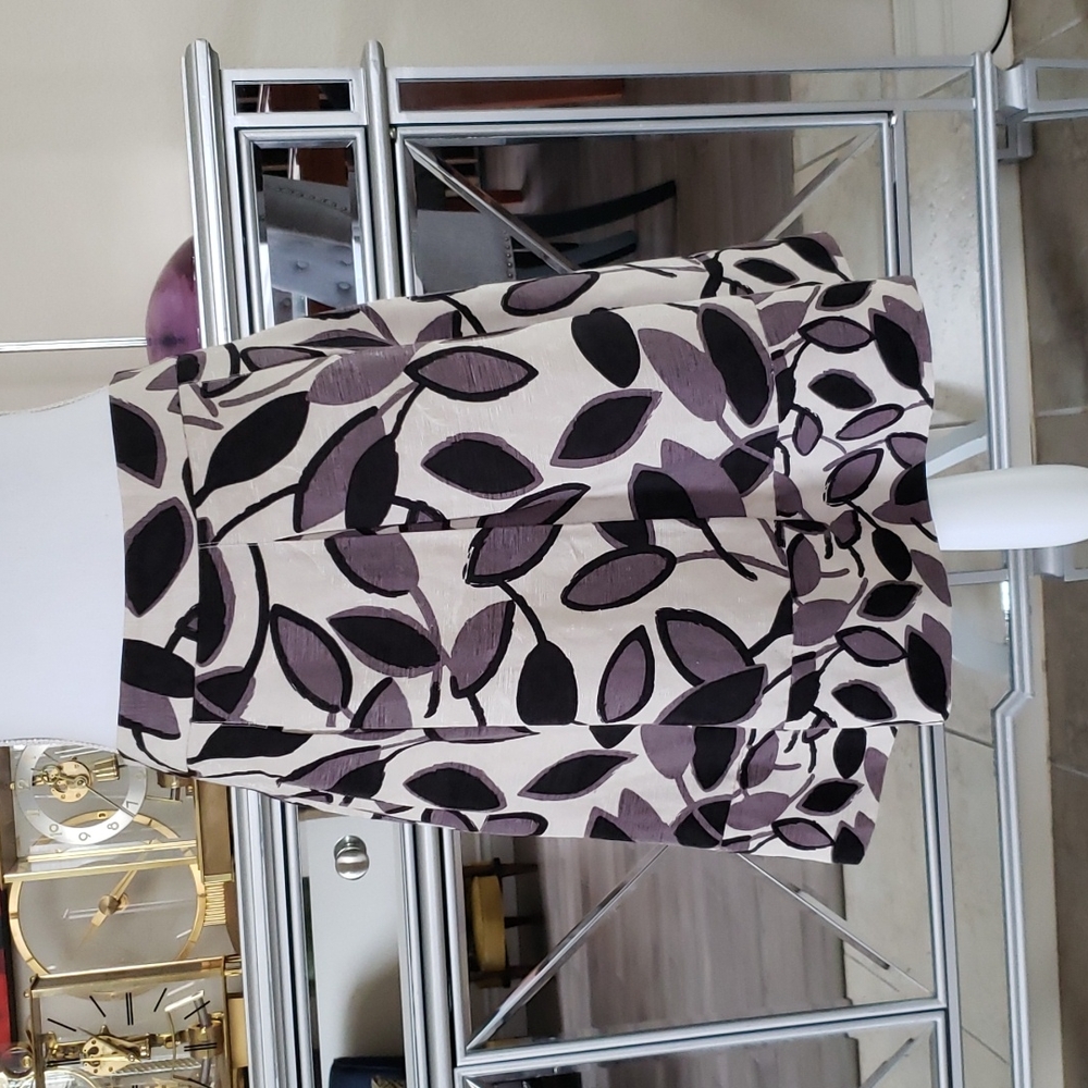 BCBG Silk Linen Skirt 8
